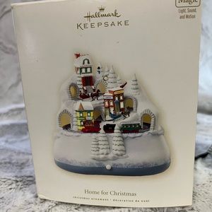 Hallmark keepsake home for Christmas ornament!